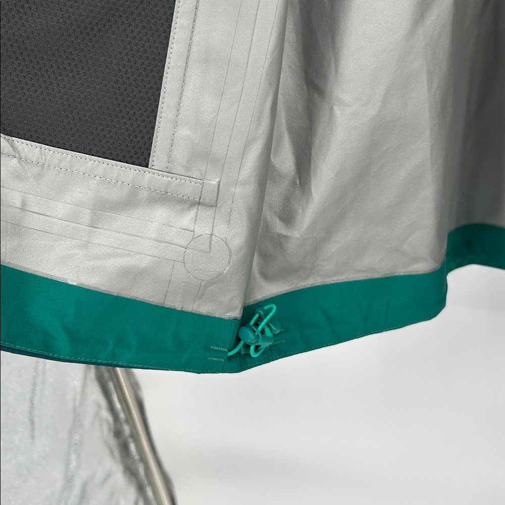REI Co-op Gore-Tex Hooded Rain Jacket Teal Green Women’s Large - Picture 10 of 13